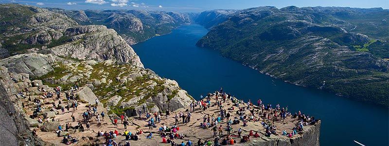 Fiordos noruega con Copenhague