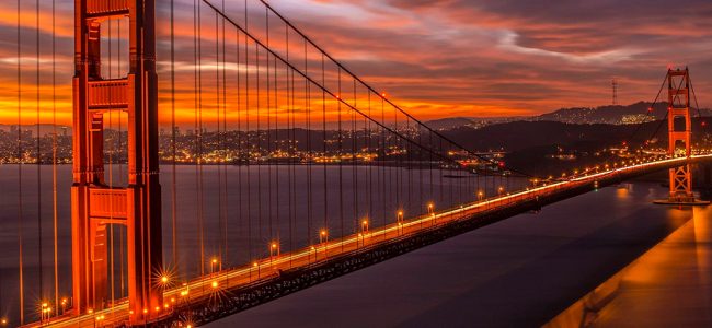 san francisco 4k midnight scenery 650x300 Tours y circuitos por Europa y Mediterráneo