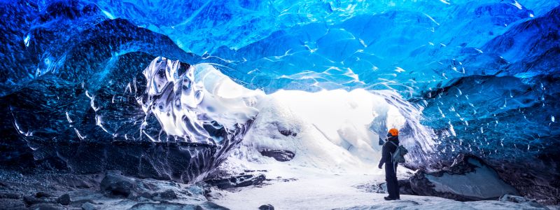 Vatnajokull Cueva de Hielo en Islandia